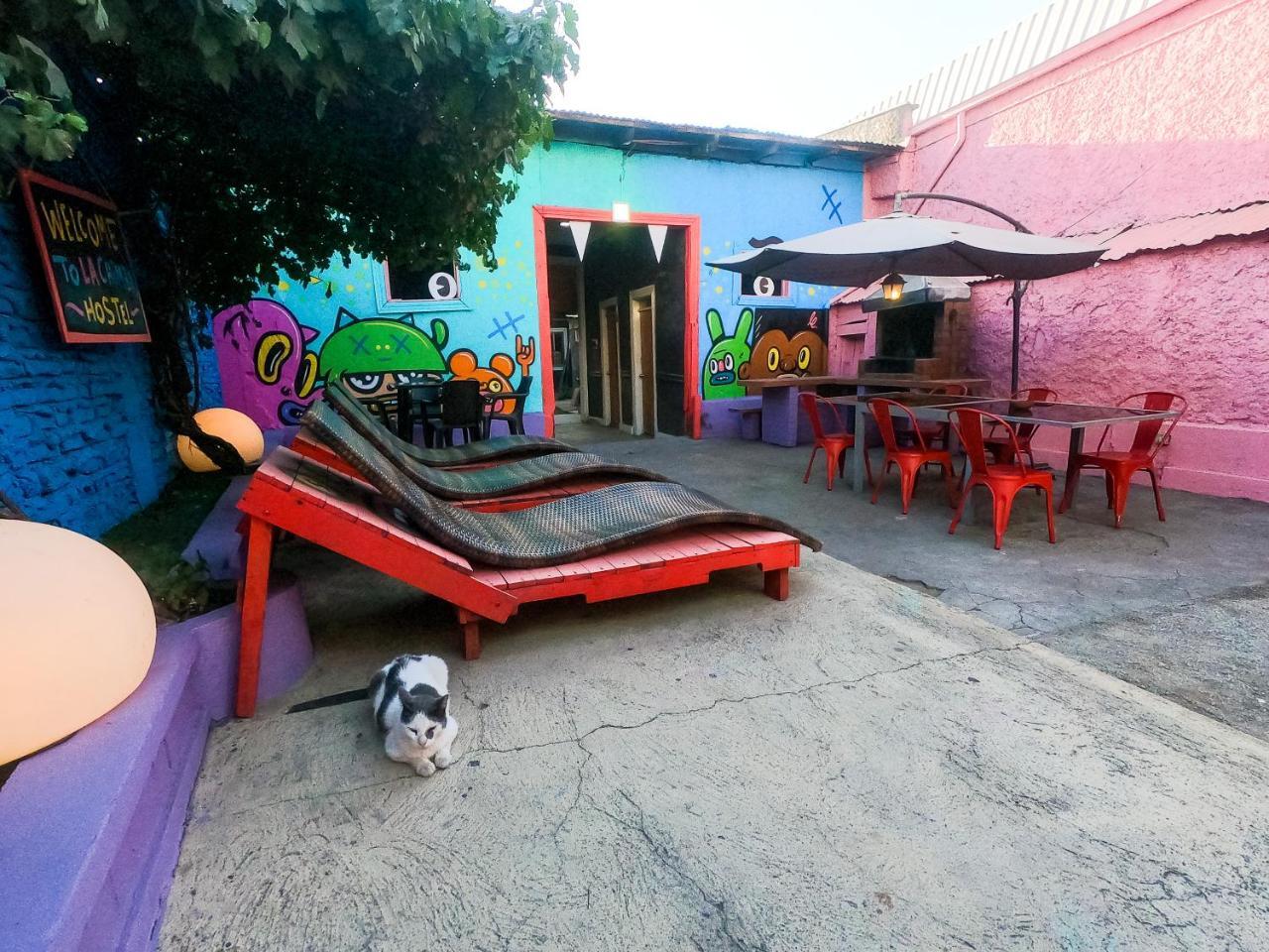 La Chimba Hostel Santiago Exterior photo